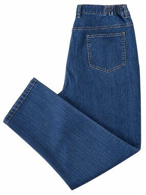 Alfred Dunner Stretch-Waist Relaxed-Fit Jeans